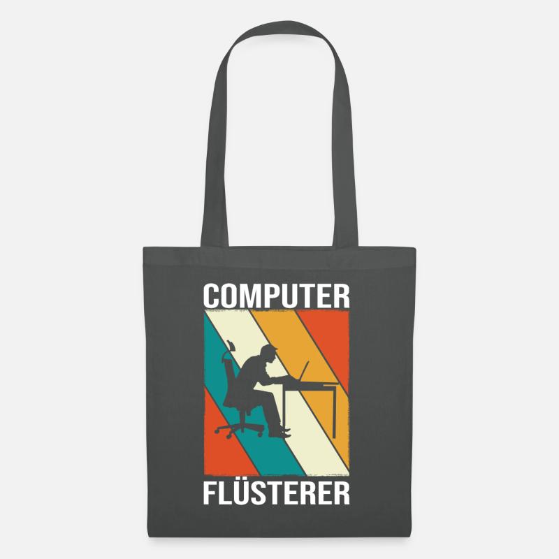Programmierer Informatiker Informatik - Stoffbeutel - Graphite