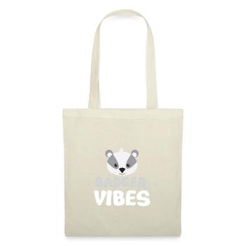 Vibrations de blaireau - Sac en tissu - nature - Devant