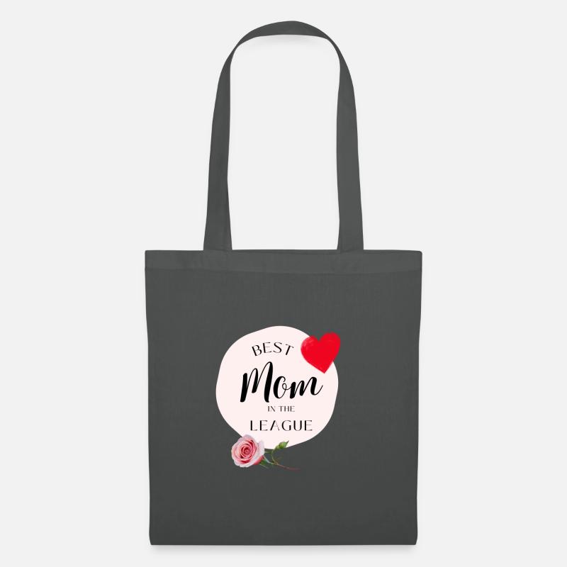 Beste Mutter der Liga - Stoffbeutel - Graphite