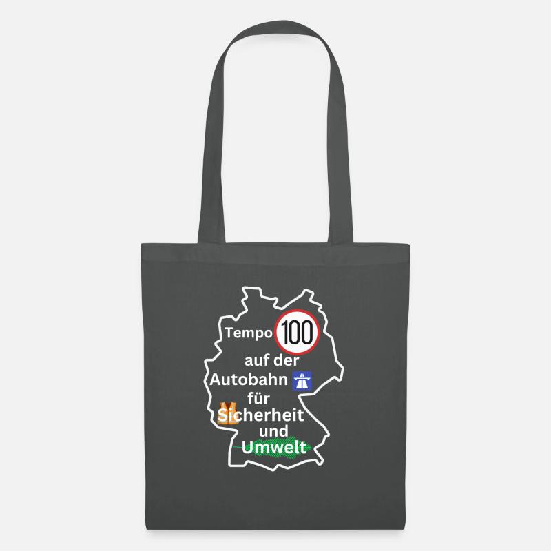 Deutschland 100 - Stoffbeutel - Graphite