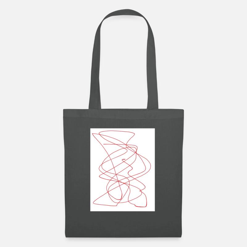 Krakel 2 - Stoffbeutel - Graphite