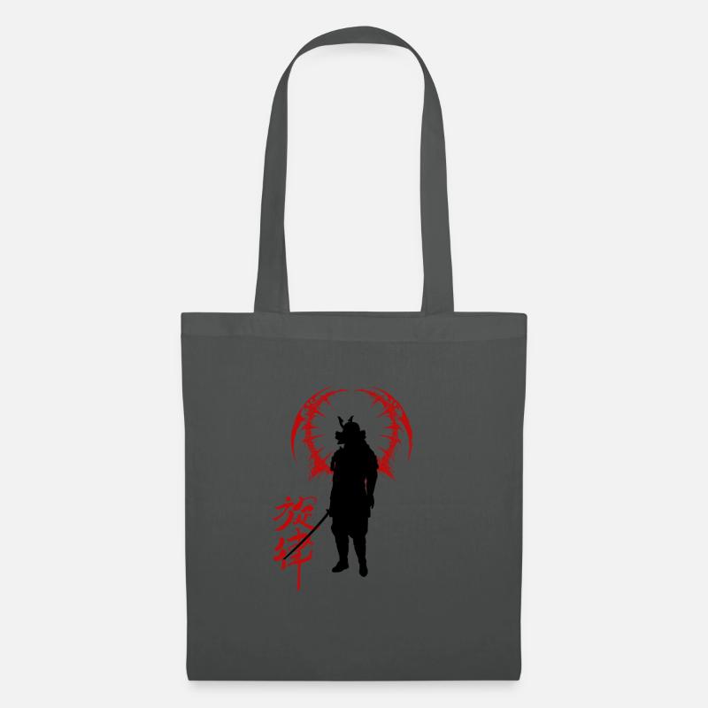 samurai - Tote Bag - graphite grey