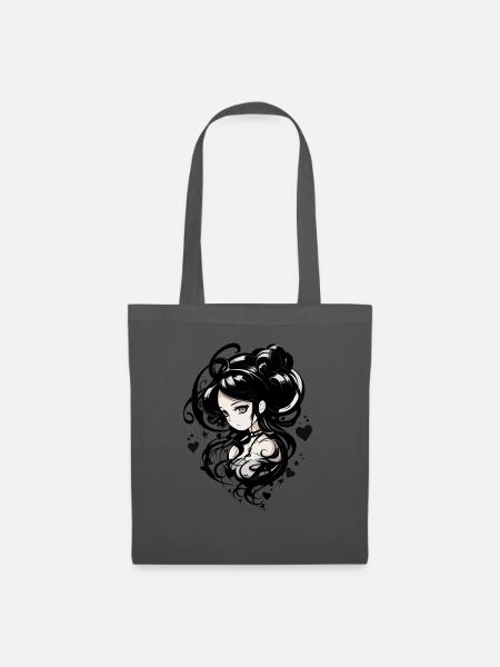 Anime Design - Stoffbeutel - Graphite