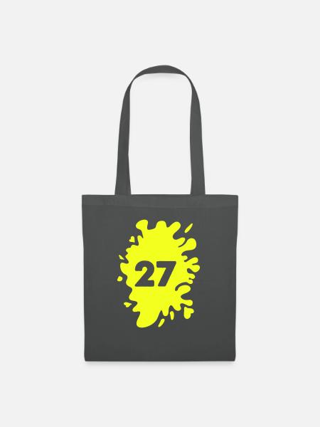 klecks 27 - Stoffbeutel - Graphite