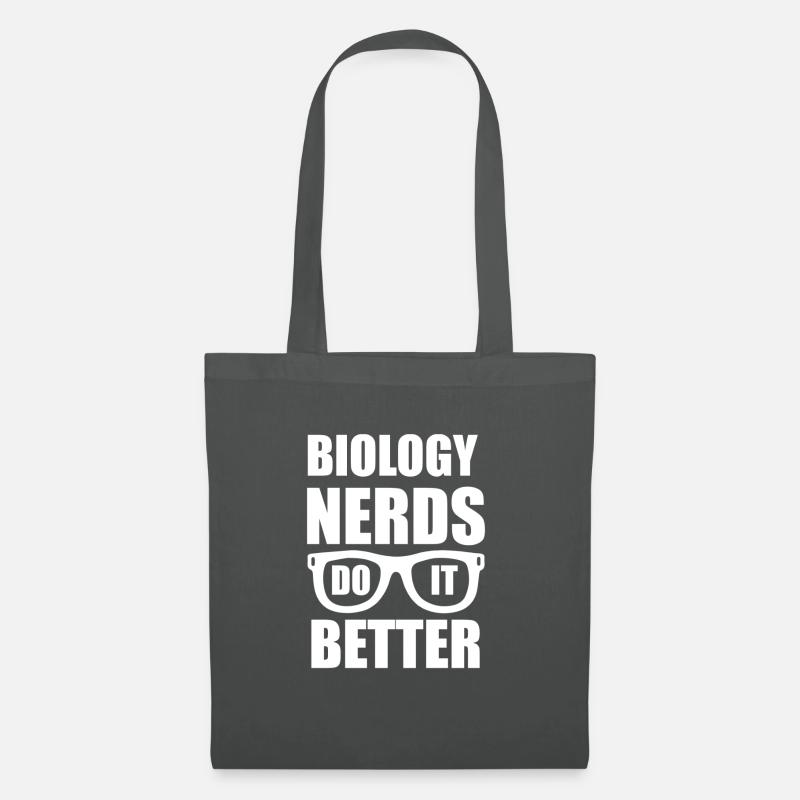 Biology Nerds Do It Better - Stoffbeutel - Graphite