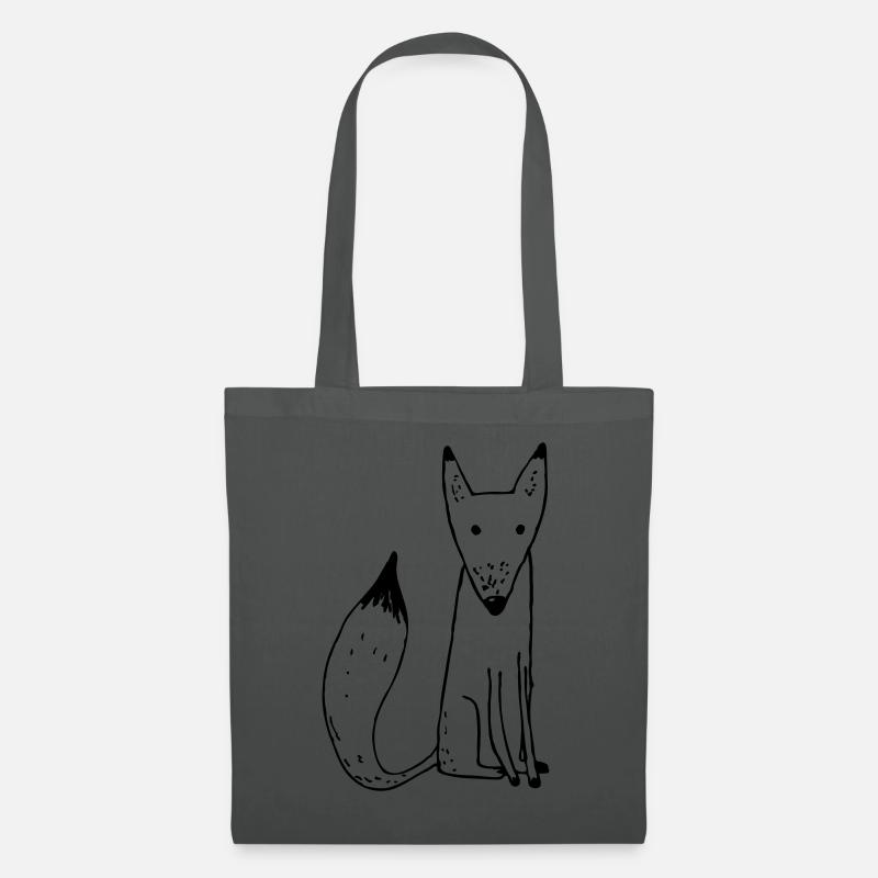 renard5mam - Stoffbeutel - Graphite