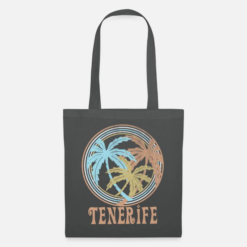 Teneriffa - Stoffbeutel - Graphite