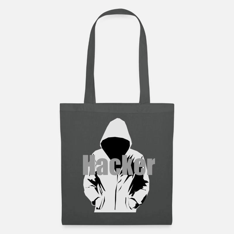 hacker - Tote Bag - graphite grey