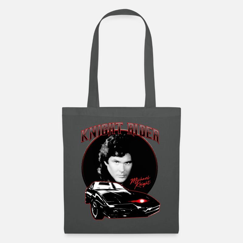 Knight Rider Michael Knight - Stoffbeutel - Graphite