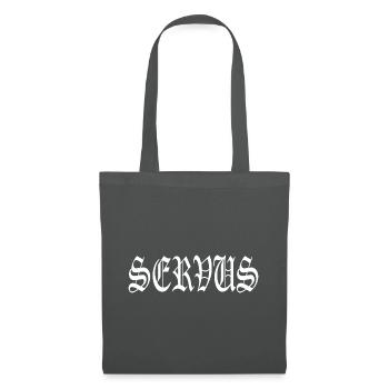 Servus - Stoffbeutel - Graphite - Vorne