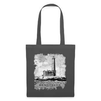 Bengtskär Lighthouse - Textiles and Gift Products - Tote Bag - graphite grey - Front