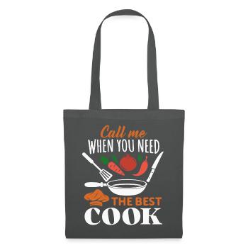 Chef Chef Chefs Kitchen Funny saying - Tote Bag - graphite grey - Front