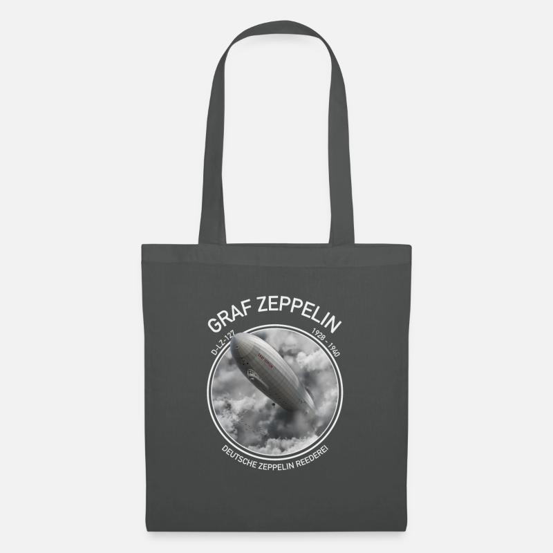LZ127 Graf Zeppelin - Stoffbeutel - Graphite