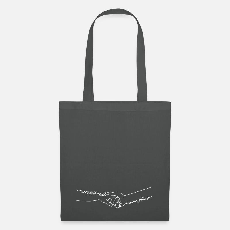 Until All Are Free - Stoffbeutel - Graphite