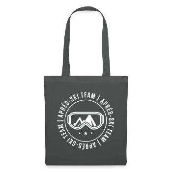 apres ski team - Stoffbeutel - Graphite - Vorne