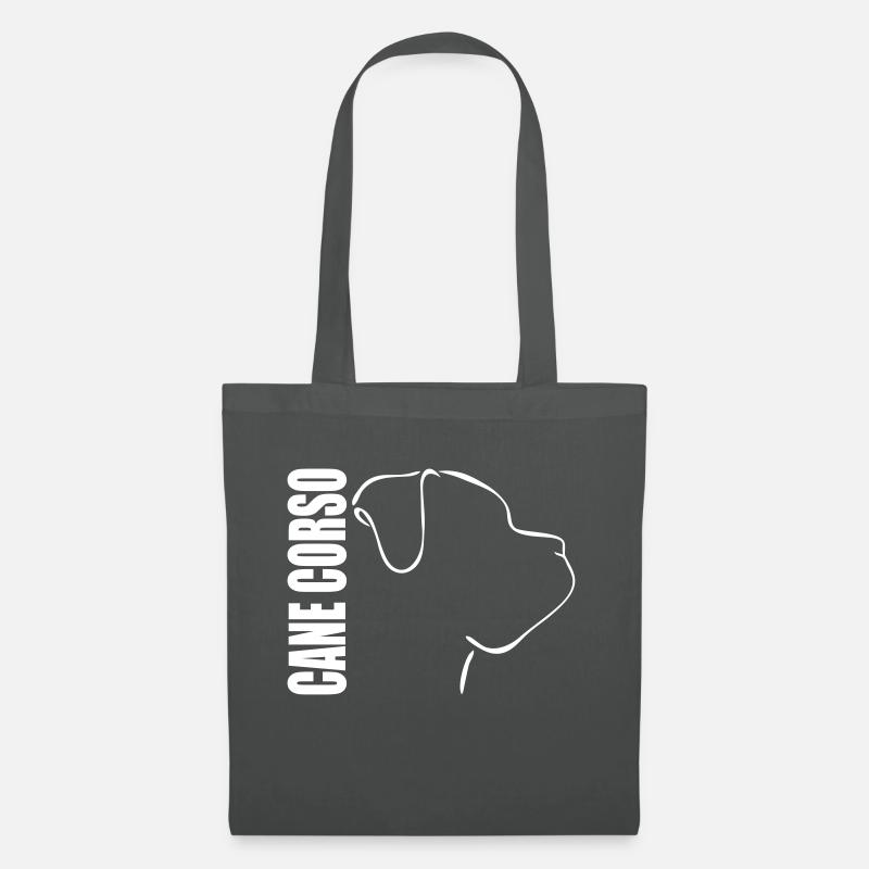 CANE CORSO PROFIL - Stoffbeutel - Graphite