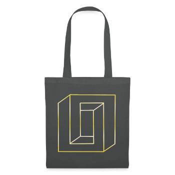 optique - Sac en tissu - gris graphite - Devant