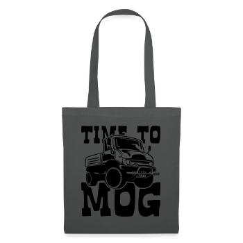 Time for MOG - Universal Vehicle Fan - Tote Bag - graphite grey - Front