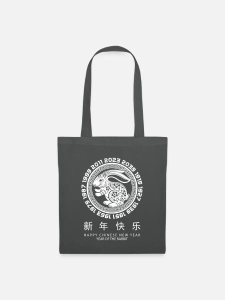 Silvester Party Happy New Year 2023 - Stoffbeutel - Graphite