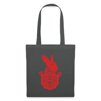 Fête du Nouvel An Bonne Année 2023 - Sac en tissu - gris graphite - Devant