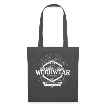 Superior Urban Workwear Handcrafted Vintage Denim - Sac en tissu - gris graphite - Devant