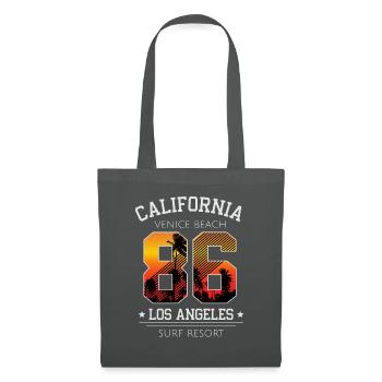 California Venice Beach Los Angeles Surfing Resort - Sac en tissu - gris graphite - Devant