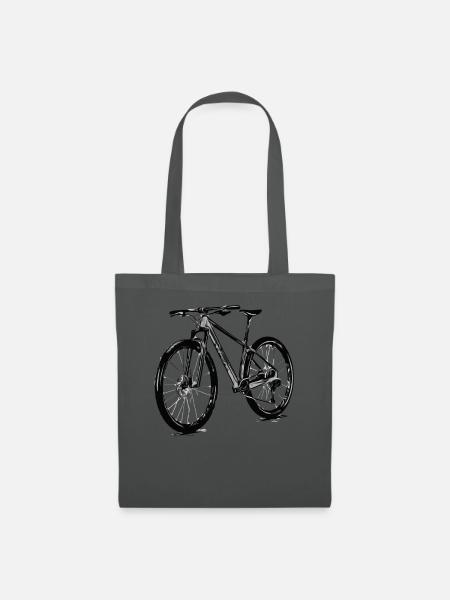 Bicycle Road Bikes Cycling 29er Mountain Bike - Tote Bag - graphite grey