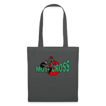 Supercross und Motocross - Stoffbeutel - Graphite - Vorne