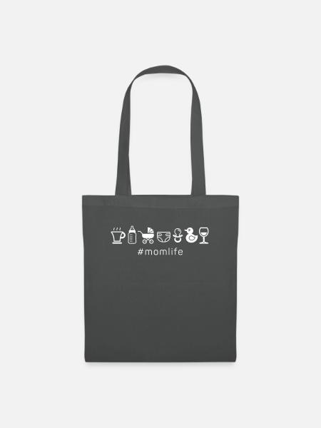 Cool Mom Life Mama Muttertag - Stoffbeutel - Graphite
