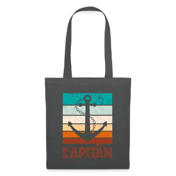 Sailboat, Motorboat, Captain, Sailor, Mom, Dad - Tote Bag - graphite grey - Front