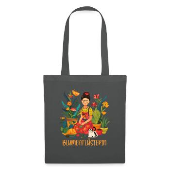 Jardin, Princesse, Jardin, Fête des mères, Maman jardinière - Sac en tissu - gris graphite - Devant