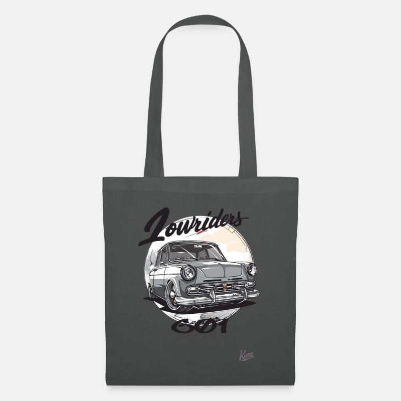 East Germany DDR Car Lowrider 601 Auto - Stoffbeutel - Graphite