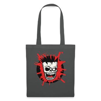 Chaos Skull Mask Freak - Tote Bag - graphite grey - Front