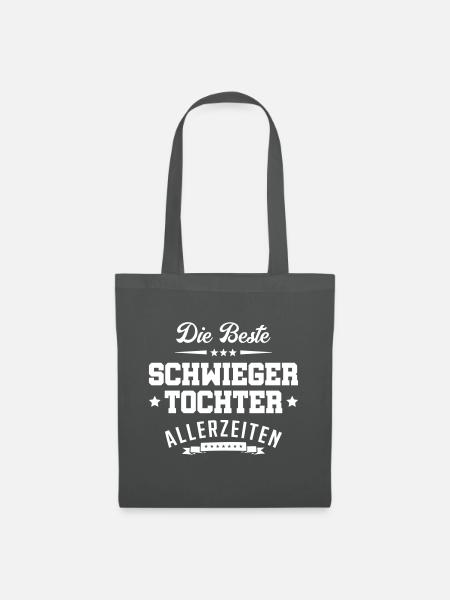Beste Schwiegertochter Allerzeiten - Stoffbeutel - Graphite