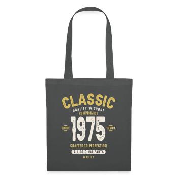 Classic 1975 - 47ème anniversaire Retro Vintage - Sac en tissu - gris graphite - Devant