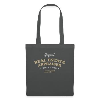 Real Estate Appraiser Funny Job Title Profession - Tote Bag - graphite grey - Front