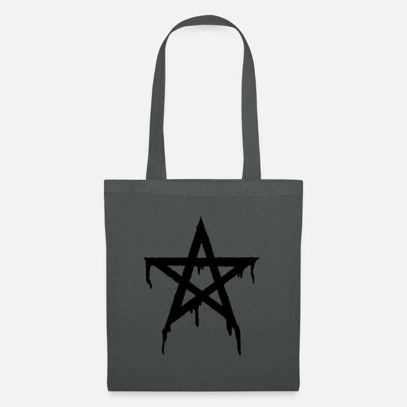 pentagramm - Stoffbeutel - Graphite