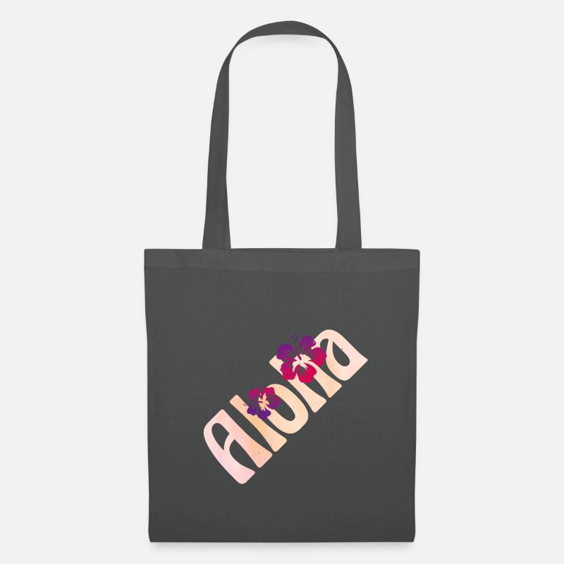 Aloha - Stoffbeutel - Graphite