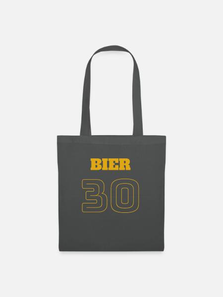 Bier Trikot - Stoffbeutel - Graphite
