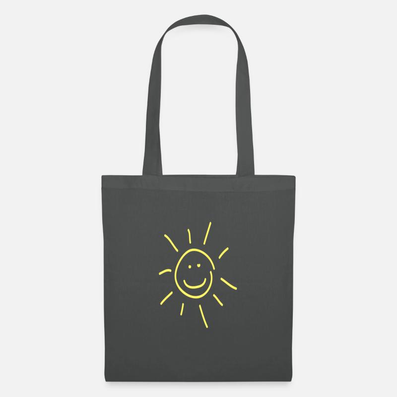 Sonne Sonne Sonne - Stoffbeutel - Graphite