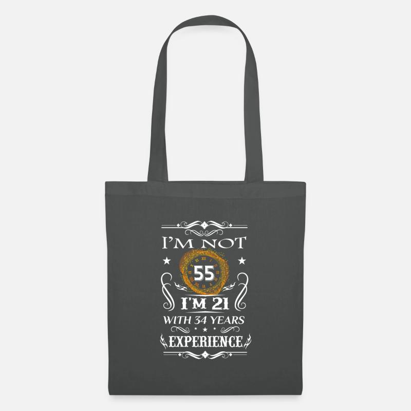Erfahrung 55 - Stoffbeutel - Graphite