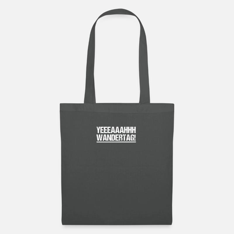 yeahh Wandertag! - Stoffbeutel - Graphite