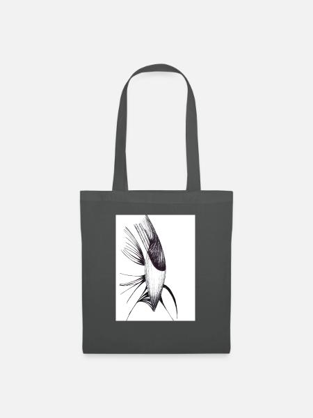 Pflanze - Stoffbeutel - Graphite
