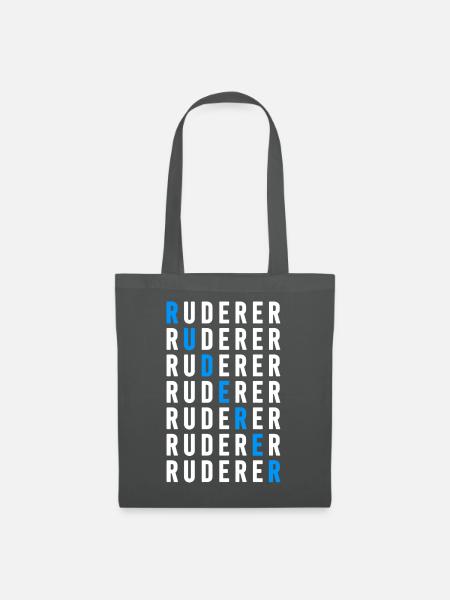 Ruderer - Stoffbeutel - Graphite