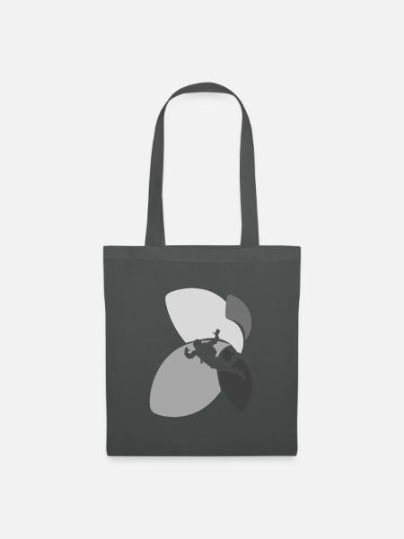 Skydiving Luft - Stoffbeutel - Graphite