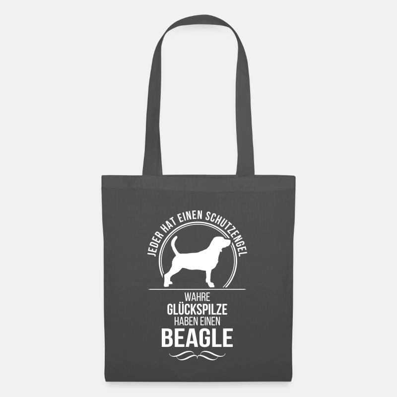 BEAGLE Schutzengel Wilsigns - Stoffbeutel - Graphite