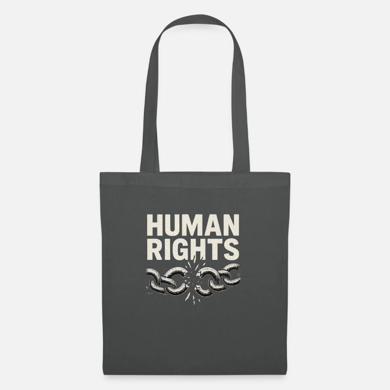 Human Rights - Stoffbeutel - Graphite