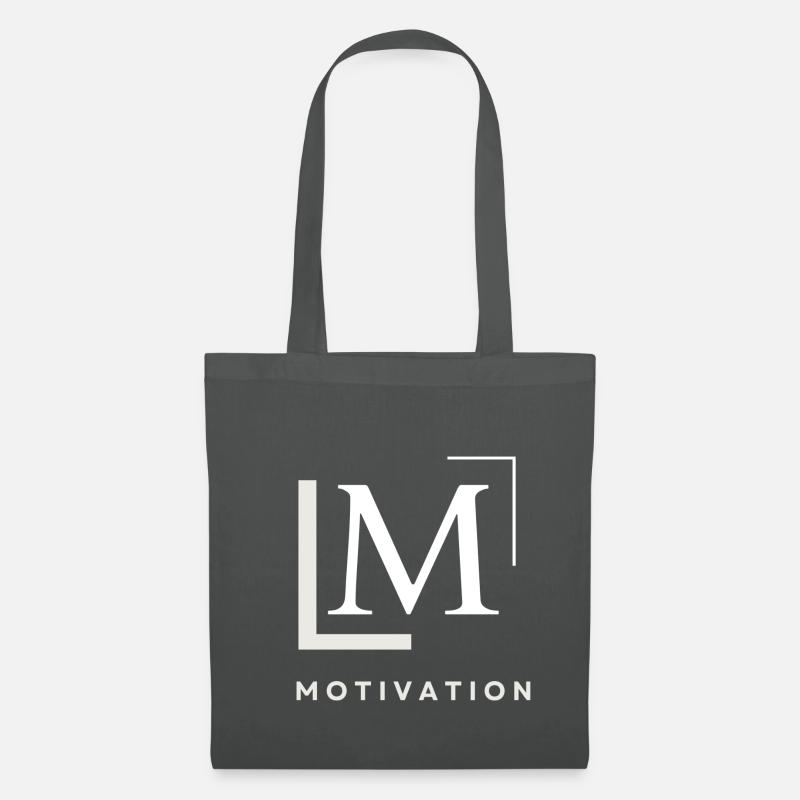 Motivation Design - Stoffbeutel - Graphite