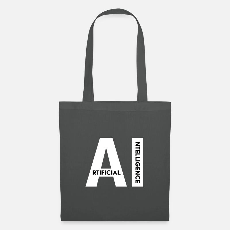 Artificial Intelligence - Tote Bag - graphite grey
