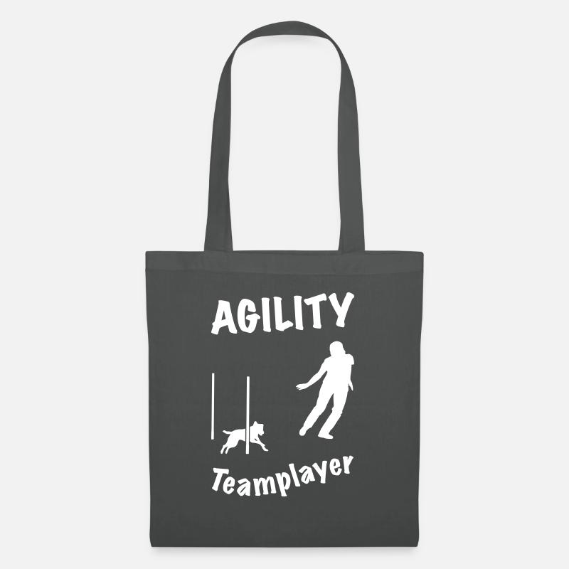 Agility Slalom Terrier - Stoffbeutel - Graphite